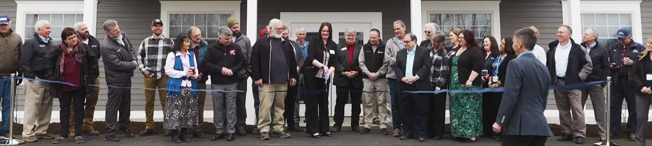 Skowhegan Savings new branch ribbon cutting ceremony